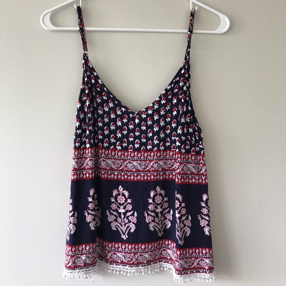 Patterned tank top